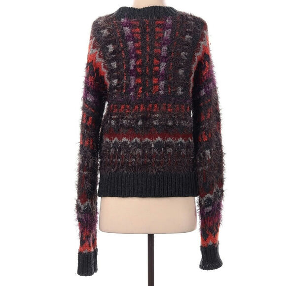 Free People Pattern Parti Cardi Small Cardigan Sweater - Picture 3 of 7